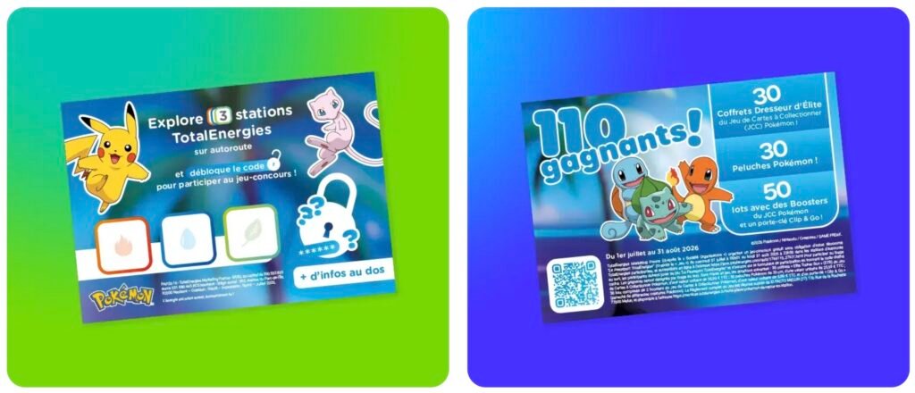 Jeu Pokémon 2026 avec Total Energies Grand jeu passport Pokémon