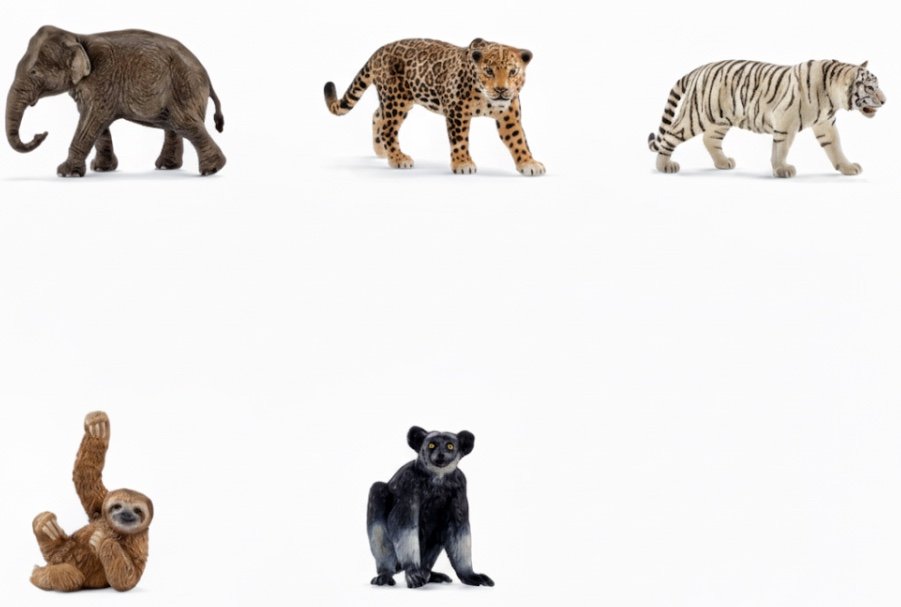 Animaux de la jungle Schleich