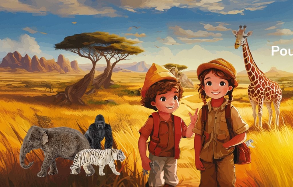 Vignettes Super U figurines Schleich