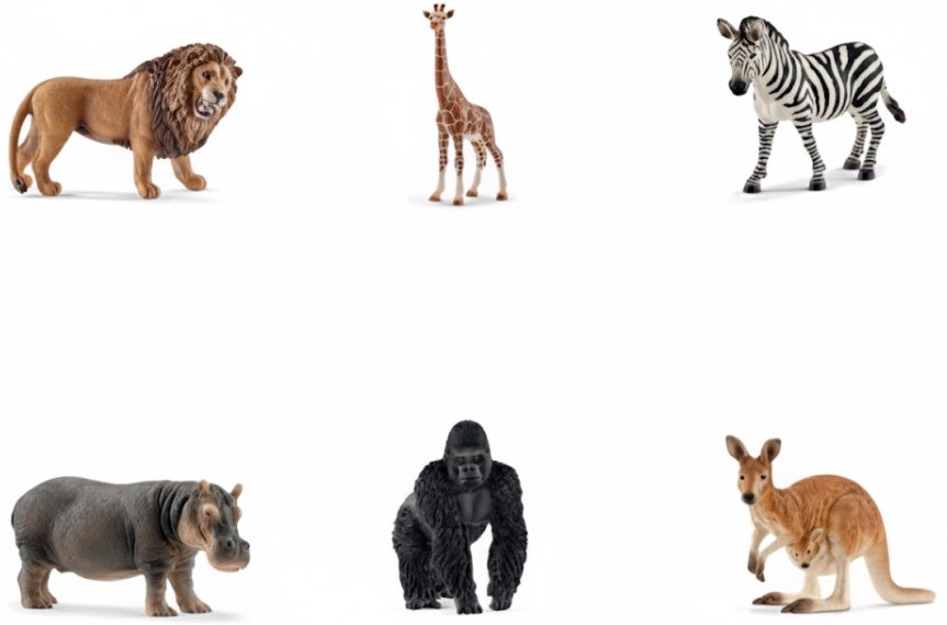 Animaux de la savane Schleich