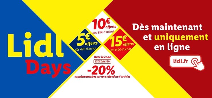 Code promo LIDLDAYS20