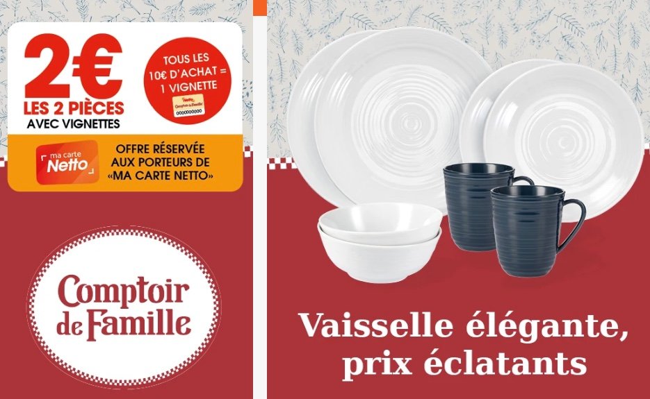 Offre vignette chez Netto 2025