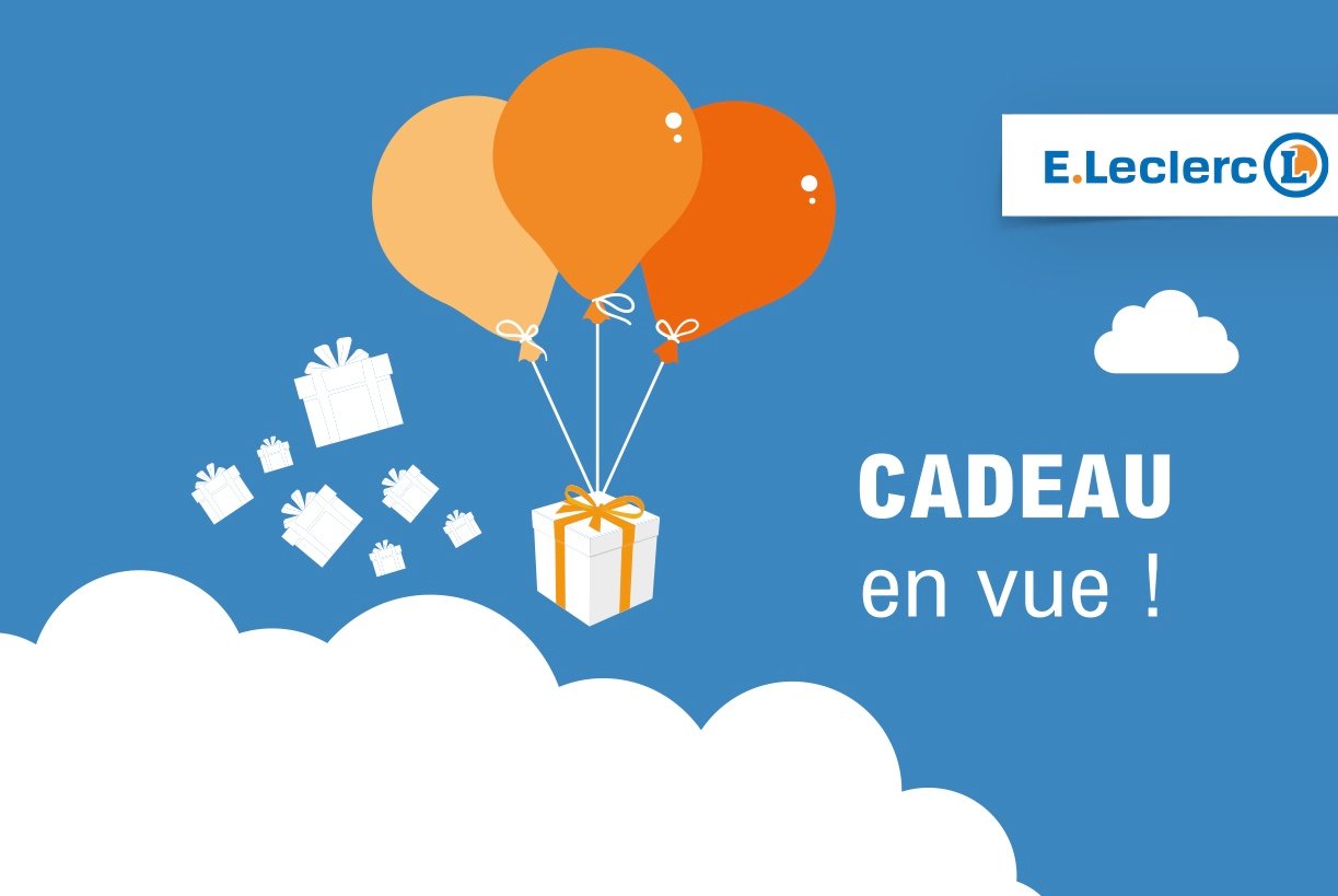 Cartes cadeaux à gagner avec Leclerc