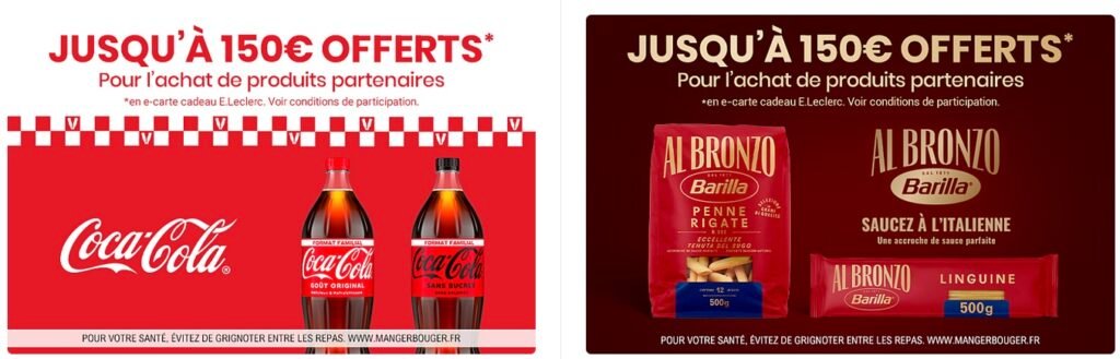 Marques et jeu Leclerc Exemples jeu des marques