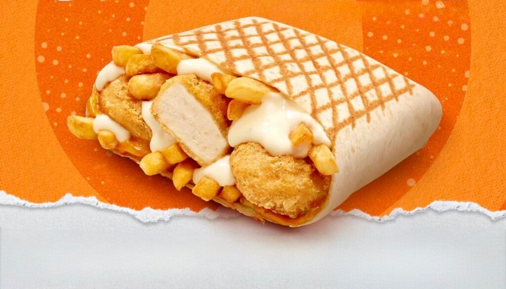 Un sandwich vendu chez O'Tacos dans le cadre du menu O'Wow