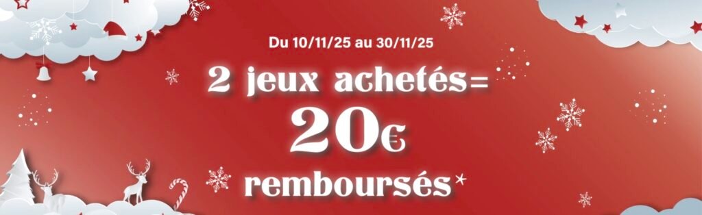 Offre de remboursement Ravensburger Noël 2025