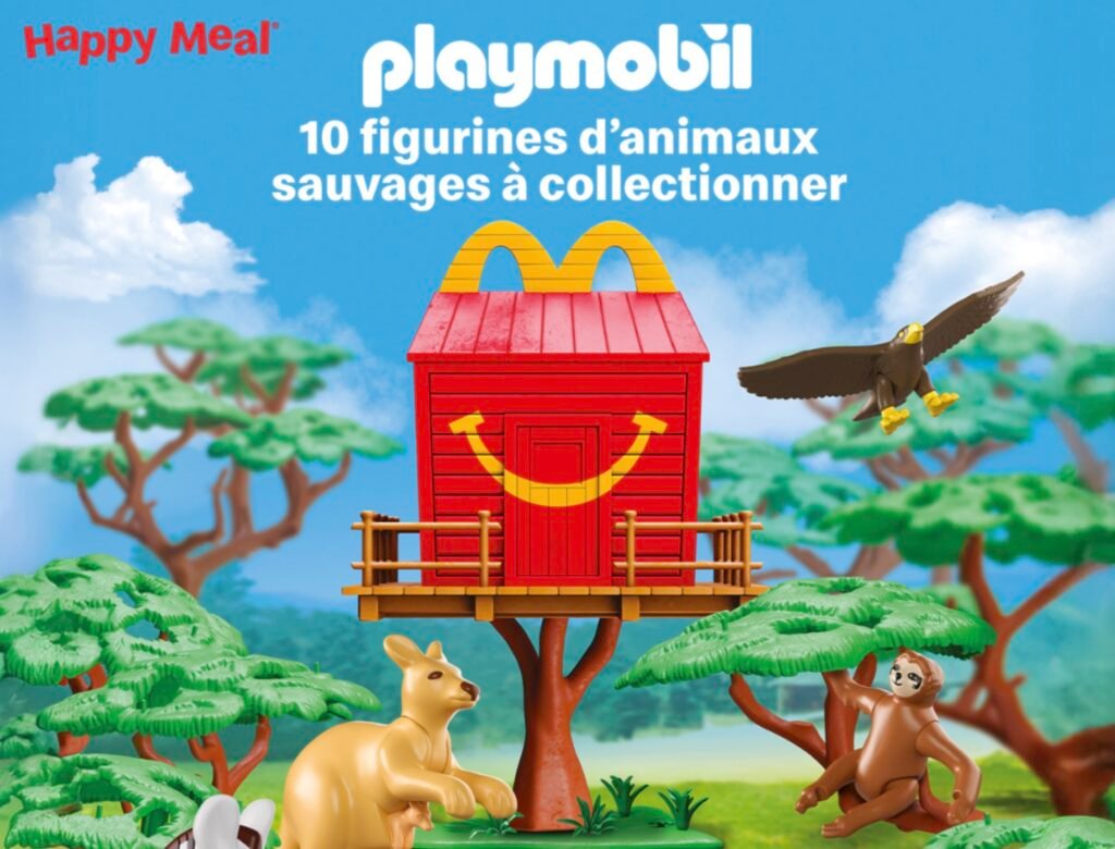 Happy Meal Playmobil avec plastique végétal