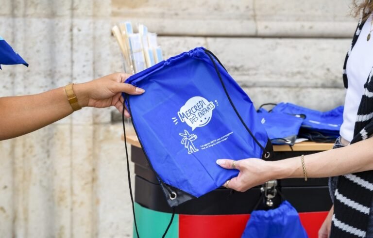 Sac et cadeau mercredi des enfants de la RATP
