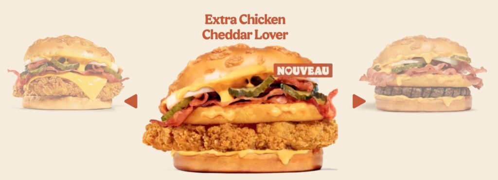 Nouveaux Baby Burger 2026 avec trois versions au Cheddar