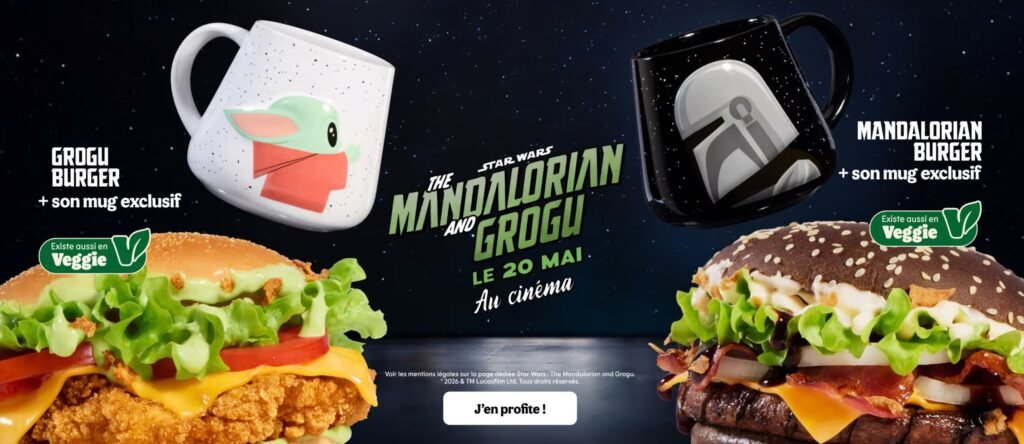Burger King opération Star Wars 2026