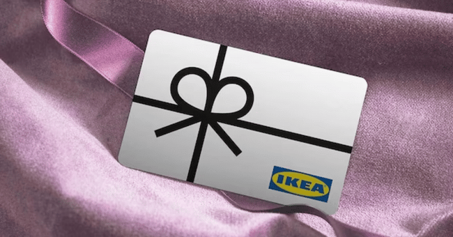 Carte cadeau IKEA
