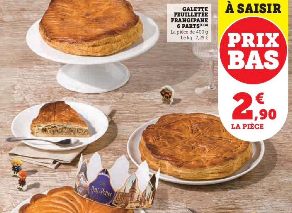 Prix des galettes des Rois chez Super U