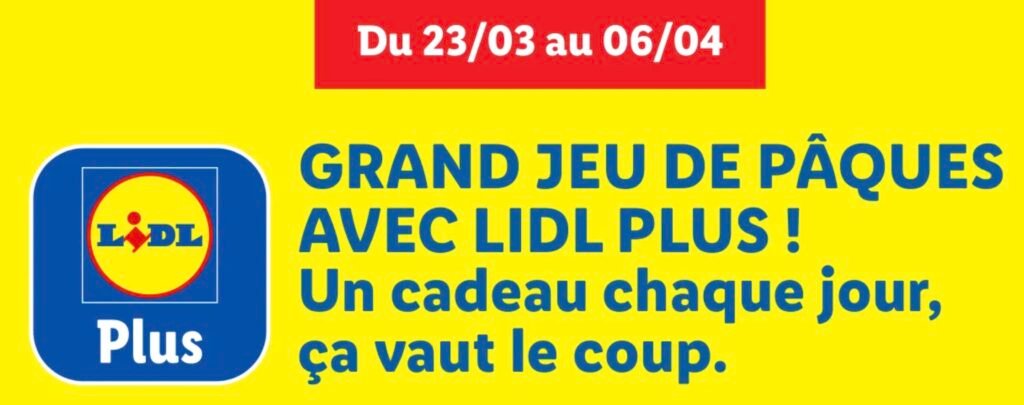 Offre Secret Box Lidl Secret Box Lidl Plus : une nouvelle offre chaque jour pour célébrer Pâques 2026