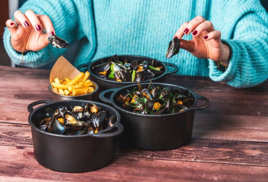 Recettes moules frites éligibles à l'offre à volonté chez Léon