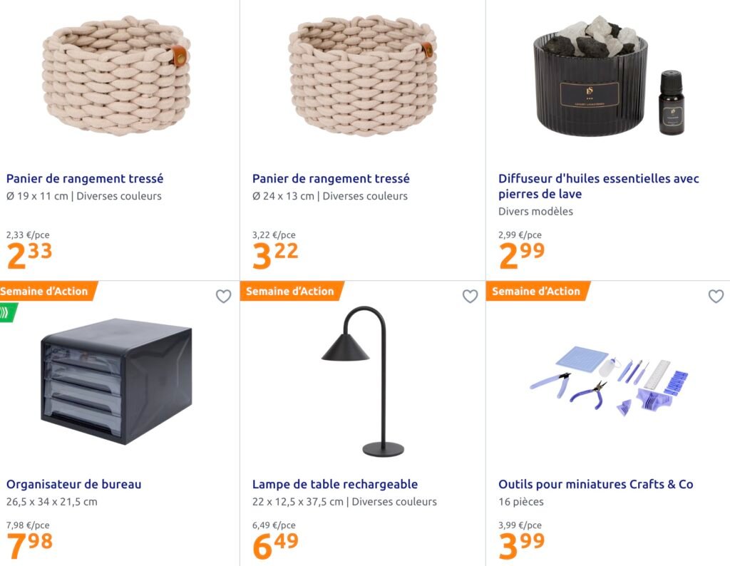 Promos Semaine Action Nouvelles promos Semaine Action janvier 2026