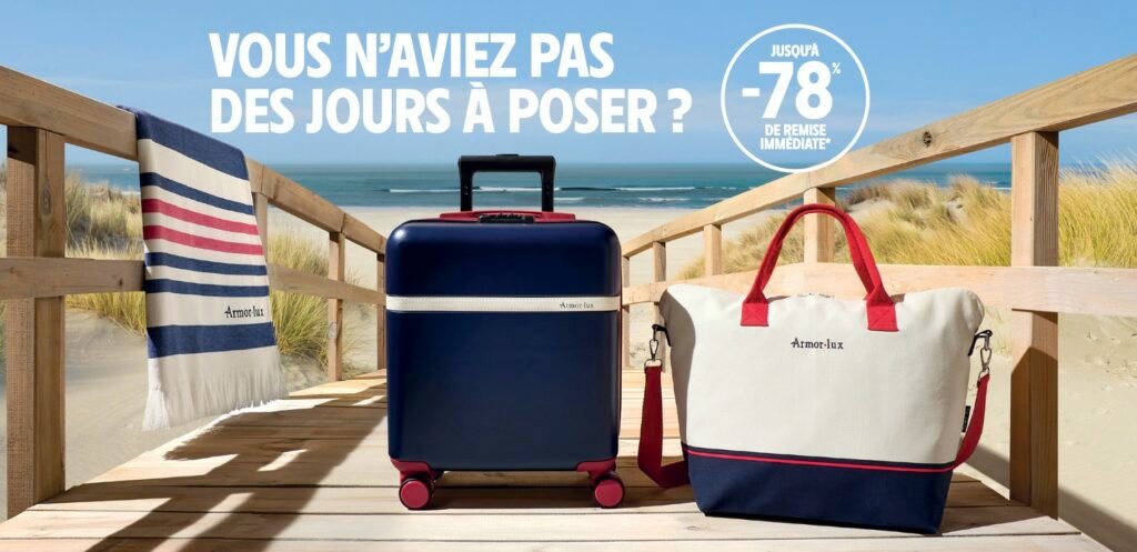Armor Lux jusqu'à 78% de remise Remises Armor Lux chez Intermarché grâce aux vignettes fidélité