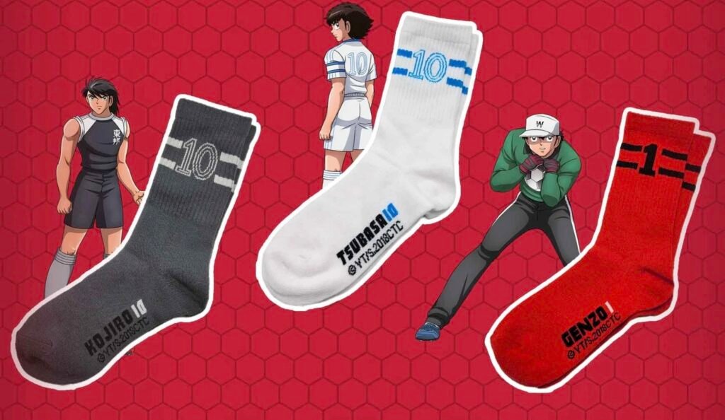 Quick chaussettes Captain Tsubasa