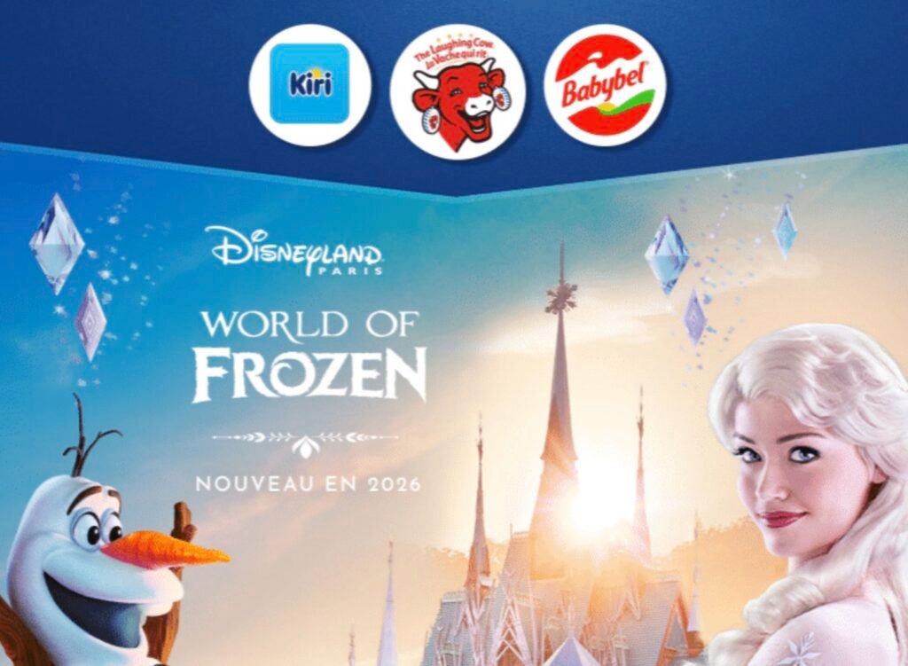 Jeu-concours Vache Qui Rit, Babybel, Kiri pour gagner des séjours VIP à Disneyland Paris 2026
