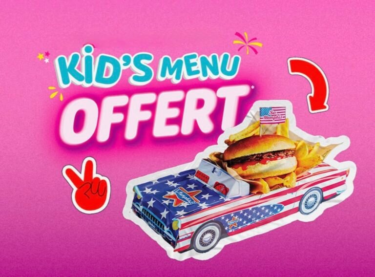 Restaurant Memphis : menu enfant offert