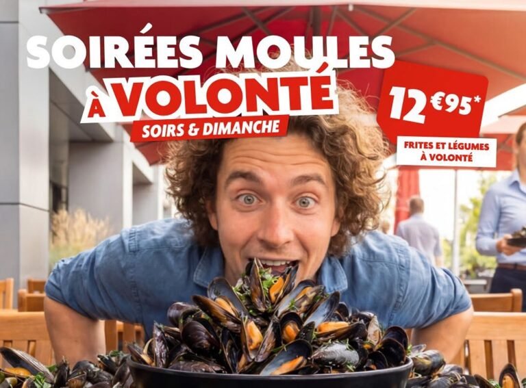 Flunch moules frites édition été 2026
