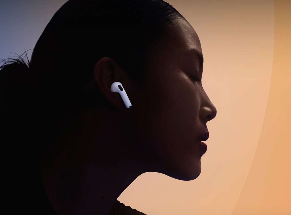 Présentation et promo dédiées aux écouteurs Apple AirPods 5