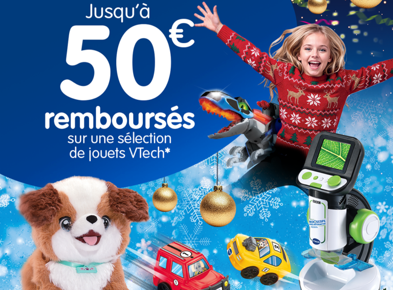 Offre de remboursement Vtech Noël 2026