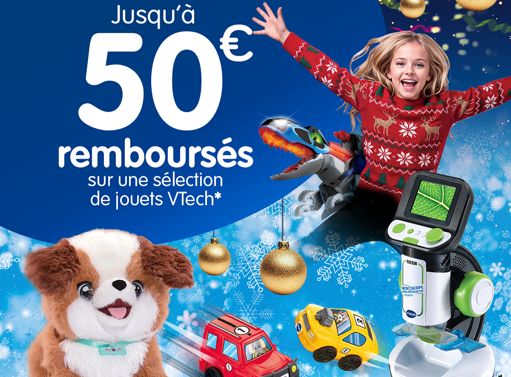 Offre de remboursement Vtech Noël 2026